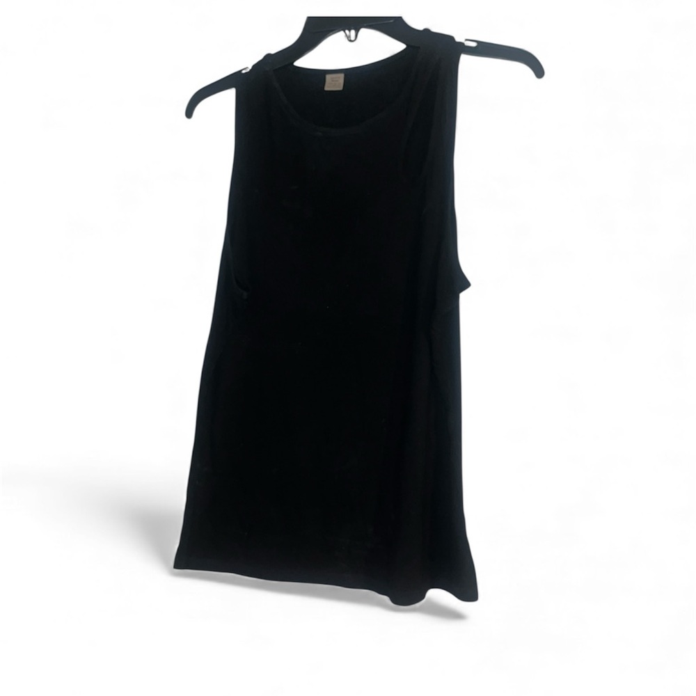 Classic Black Sleeveless Women's Tank Top